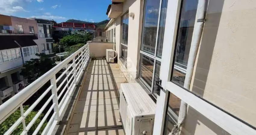 Sala comercial de cobertura à venda no downtown com 69 m2, 2 lavabos, 1 vaga