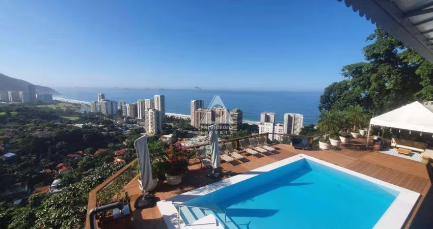 Casa à venda com vista panorâmica em São Conrado, RJ