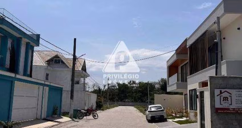 Terreno com 260 m² em condomínio fechado com projeto arquitetônico no Recreio