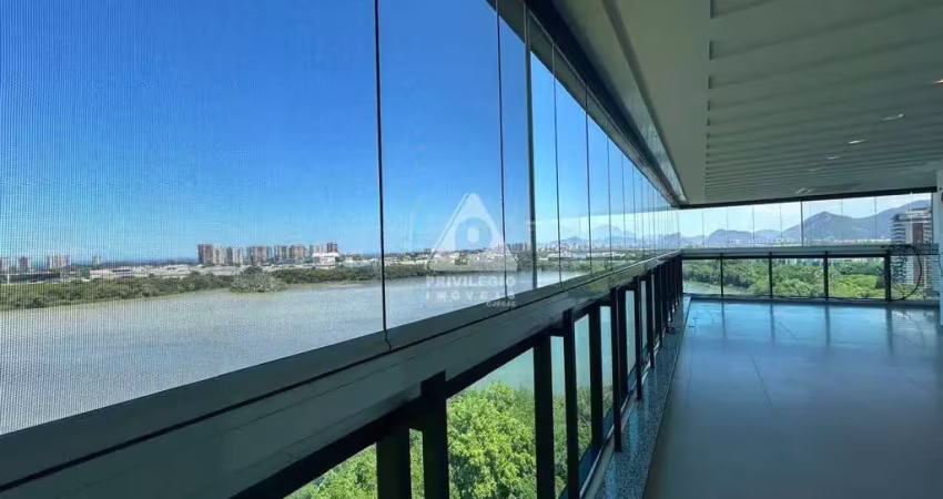Apartamento à venda, 05 quartos, 04 suítes, 03 vagas, península, barra da tijuca - rio de janeiro/rj