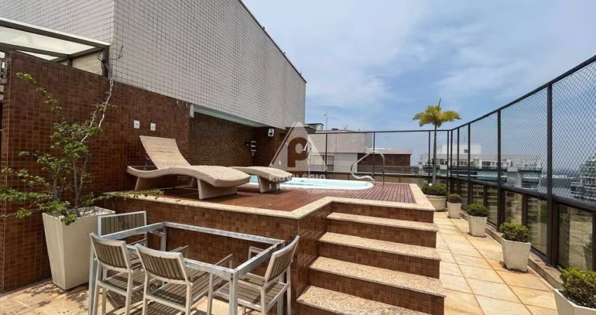 Cobertura Duplex à venda, 05 quartos (sendo 03 suítes), 03 vagas, PENÍNSULA, BARRA DA TIJUCA - RIO DE JANEIRO/RJ