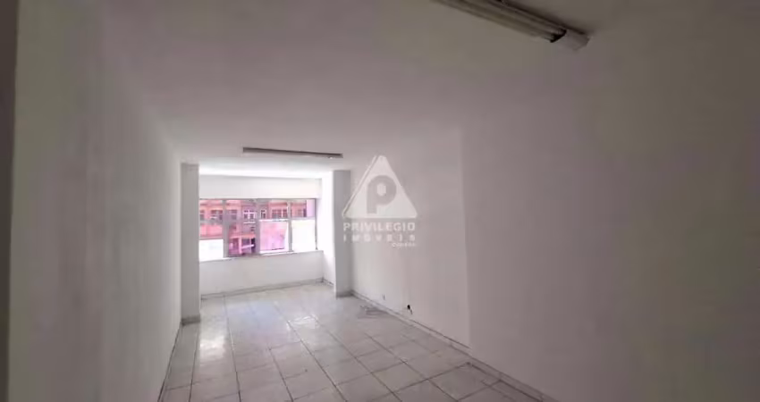 Excelente sala cormecial em copacabana! frente, 3 andar, confira!