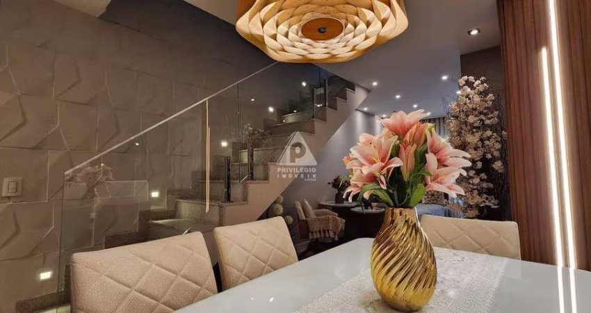 Privilégio Imóveis vende deslumbrante Apartamento de Cobertura em Laranjeiras - Mobiliado