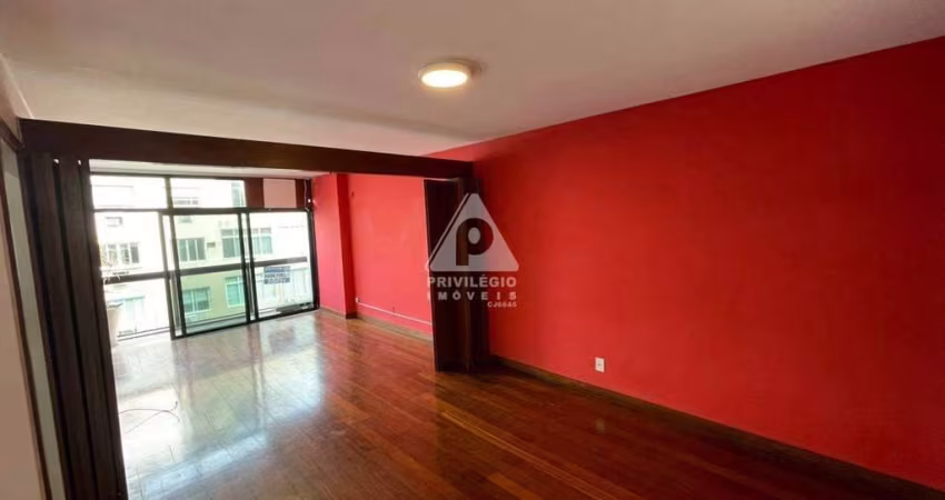 70 m² arpoador! 1 quarto com 2 vagas na escritura!! vista lateral mar. piscina social e salão de festas