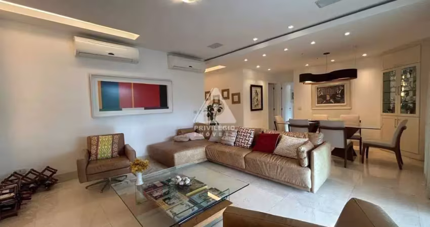Apartamento à venda, 03 quartos, 02 suítes, 02 vagas, península, barra da tijuca - rio de janeiro/rj