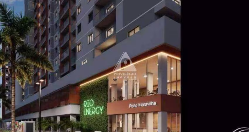 RIO ENERGY, apartamento tipo Stúdio, novo, com infraestrutura completa, a venda no Porto Maravilha