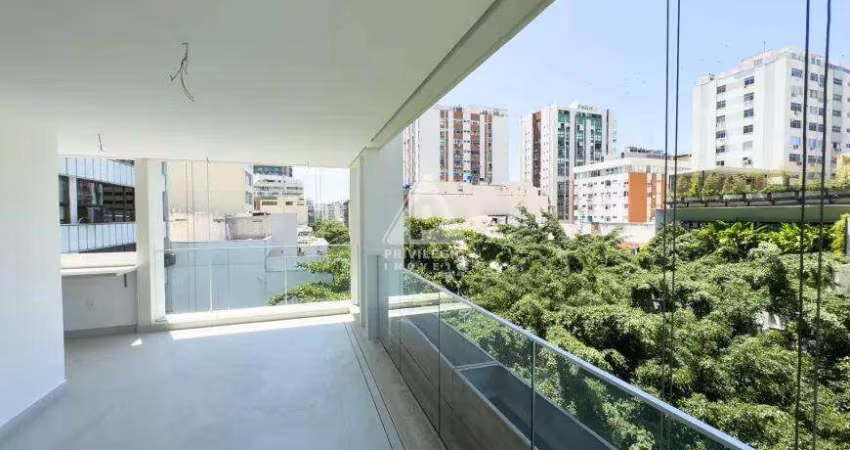 PRÉDIO NOVÍSSIMO! 4 QUARTOS SENDO 2 SUÍTE, 4 BANHEIROS AO TOTAL. 185M² COM 2 VAGAS DE GARAGEM!! FRONTAL.