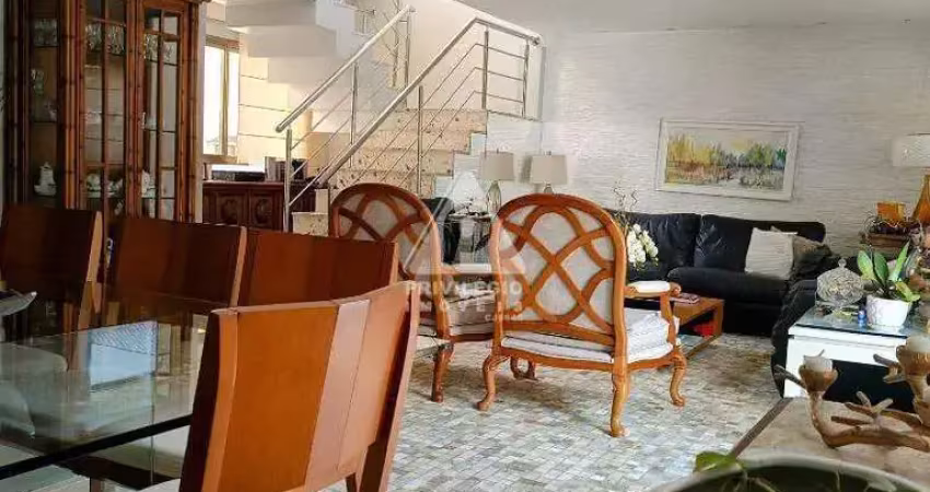 Cobertura duplex de 5 quartos com 4 suítes, piscina e churrasqueira - recreio