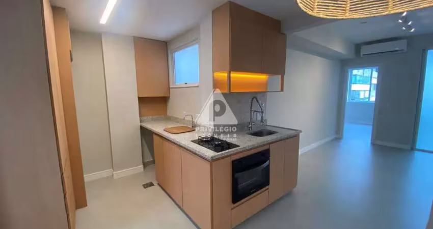 2 quartos, 1 suíte, 1 vaga na escritura! leblon! 54m²