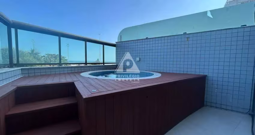 Luxo à beira-mar: royal plaza - apartamento 2 quartos e 2 vagas frontal mar!