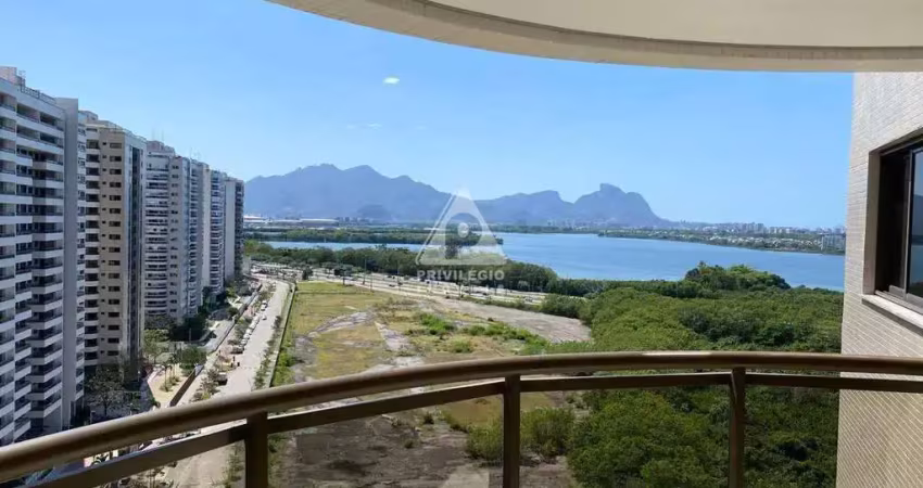 Apartamento à venda, 03 quartos, 01 suíte, 02 vagas, vista livre, ilha pura, barra olímpica - rio de janeiro/rj