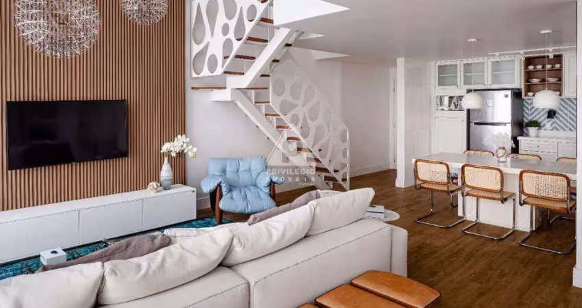 Apartamento 3 quartos, 2 suítes, 2 vagas, península, barra da tijuca, rio de janeiro/rj