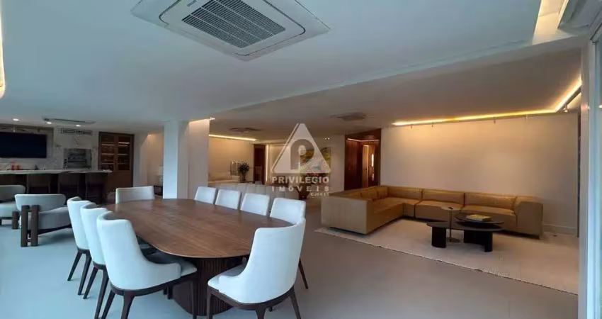 Apartamento à venda, 04 quartos, 04 suítes, 03 vagas, península, barra da tijuca - rio de janeiro/rj
