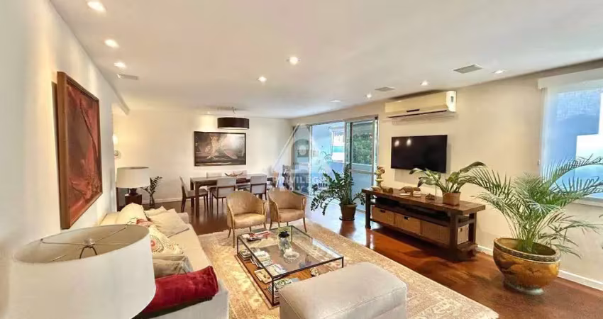 Leblon | 4 quartos, varanda, 2 vagas – 192m² pronto para morar!