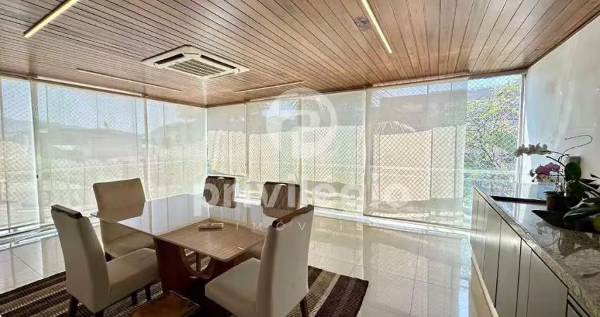 Apartamento reformado 95m² com espaço gourmet no recreio - 2 quartos, sendo 1 suíte, 1 vaga de garagem.