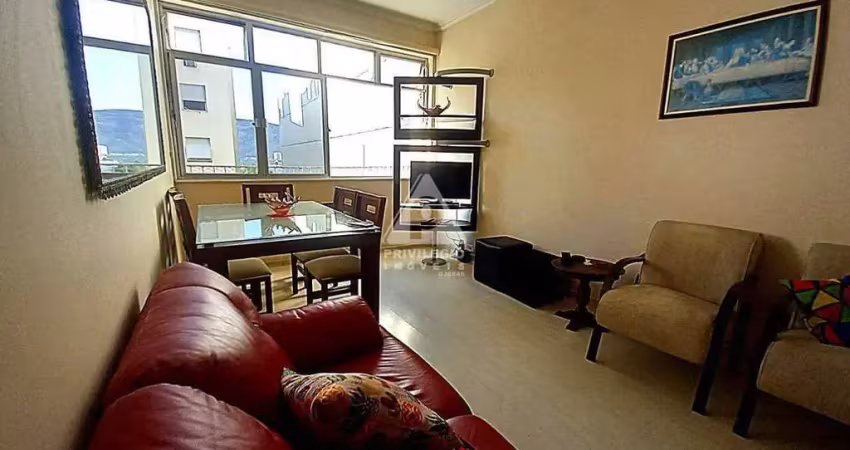 Apartamento mobiliado em botafogo rio de janeiro rj. 2 quartos com garagem no condomínio