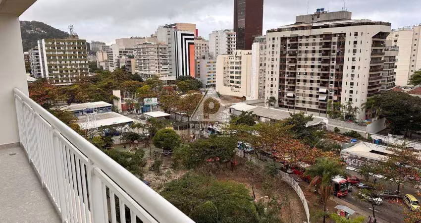 Cobertura à venda, 2 quartos, 1 suíte, 2 vagas, botafogo - rio de janeiro/rj