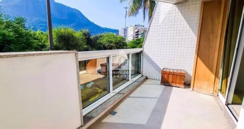 Flat à venda, 2 quartos, 1 vaga, lagoa - rio de janeiro/rj
