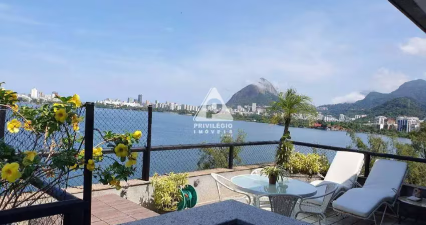 Cobertura à venda, 3 quartos, 1 suíte, 3 vagas, lagoa - rio de janeiro/rj