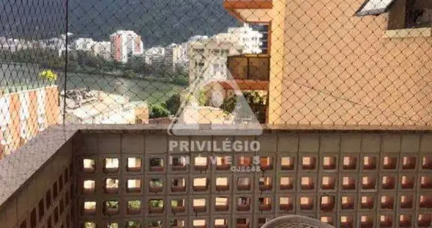 3 quartos, suíte, vista para a lagoa, 2 vagas na escritura!!!