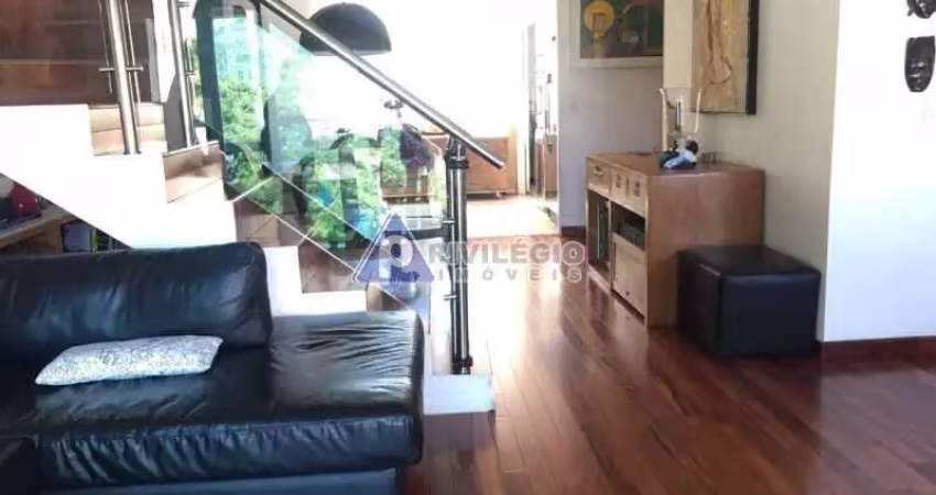 Cobertura triplex em uma das ruas mais cobiçadas de botafogo - rj