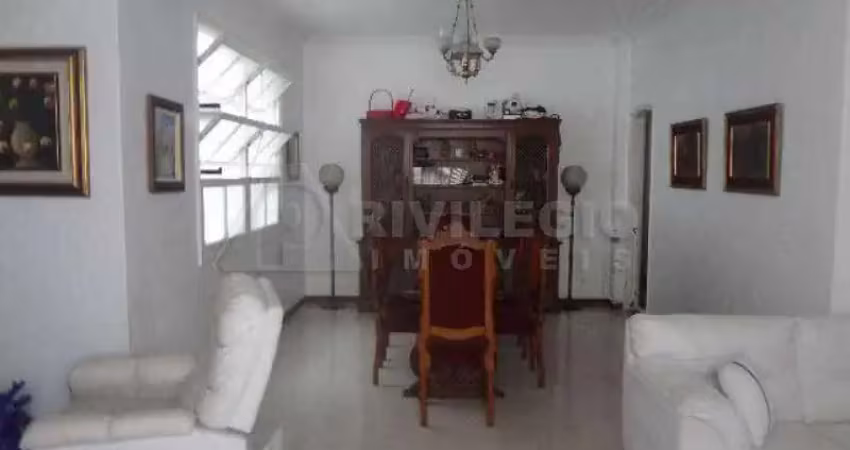 Apartamento à venda, 3 quartos, 2 salas, cozinha, dependência completa, 144m², botafogo. rio de janeiro/rj.