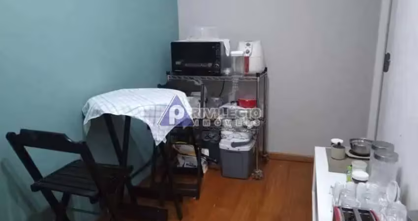 Apartamento à venda em botafogo, 2 quartos, dependência completa
