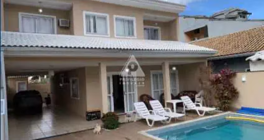 Casa em condomínio à venda, 4 quartos, 1 suíte, 4 vagas, jacarepaguá - rio de janeiro/rj