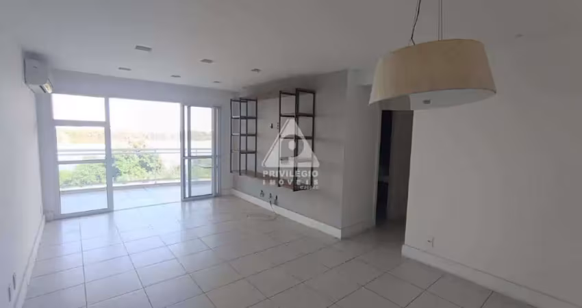 Apartamento na península com 3 quartos, suíte e vista para a lagoa - smart