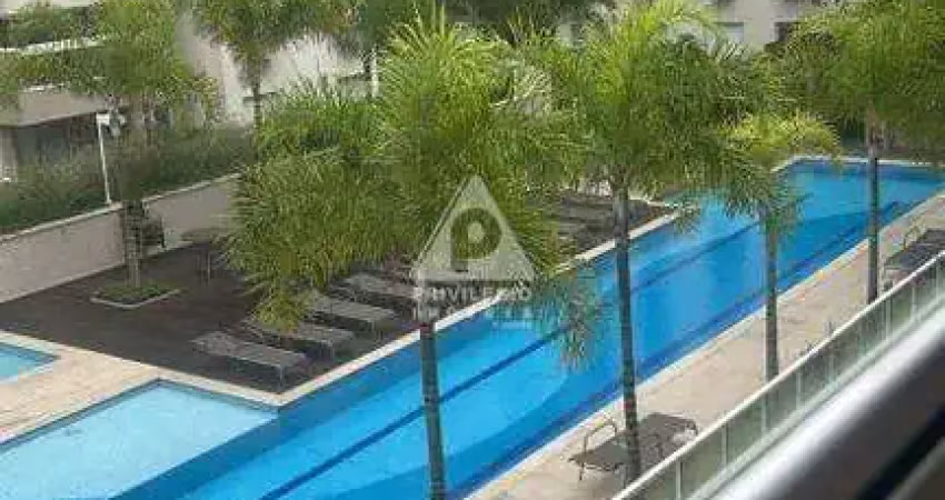 Apartamento de 2 quartos no condomínio luar do pontal com 1 suíte e 1 vaga