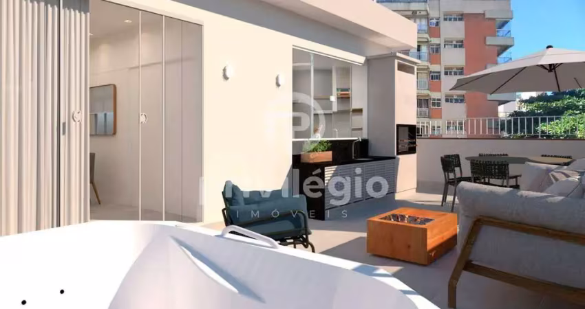 Cobertura linear em copacabana, 3 quartos, 2 suites