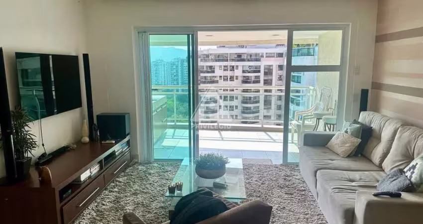 Península fit: apartamento 121m² com vista eterna para a lagoa