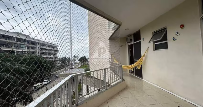 Flat à venda, 01 quarto, 01 vaga, vista mar, barra palace, barra da tijuca - rio de janeiro/rj
