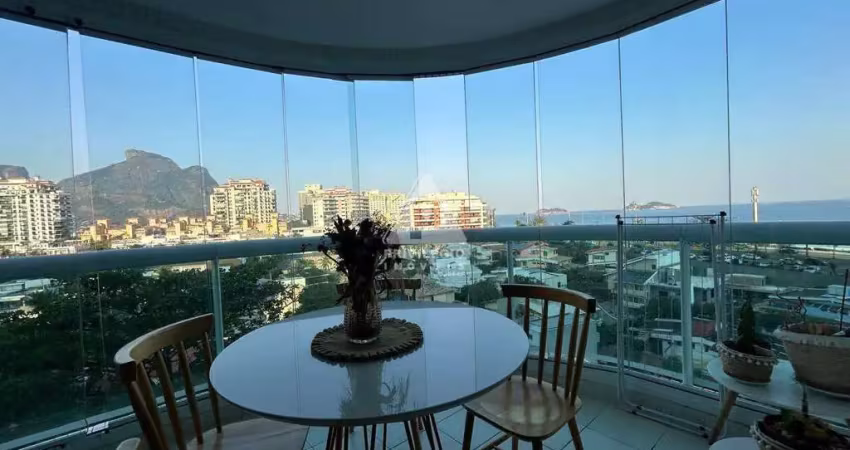 Flat à venda, 01 quarto, 01 vaga, vista mar, wyndham, barra da tijuca - rio de janeiro/rj