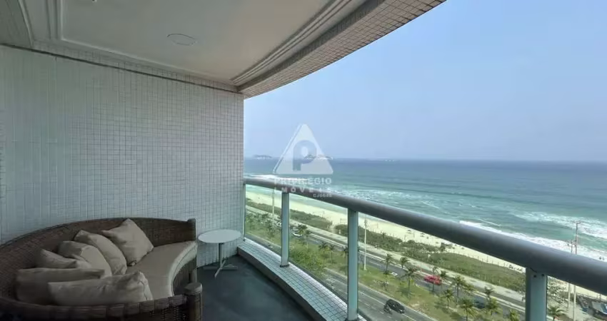 Flat à venda, 02 quartos, 01 suíte, 01 vaga, frontal mar, wyndham, barra da tijuca - rio de janeiro/rj