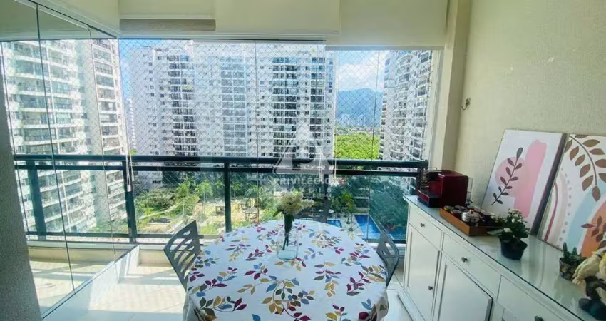 Apartamento à venda, 3 quartos, 1 vaga, barra olímpica - rio de janeiro/rj