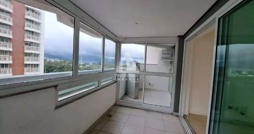 Barra da tijuca: apartamento com suíte no américas park e lazer completo.