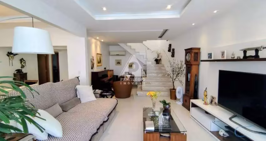 Cobertura duplex à venda, 3 quartos, 3 suítes, 1 vaga, copacabana - rio de janeiro/rj