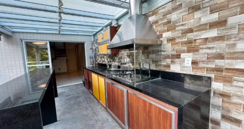 Oportunidade: cobertura 3 quartos - 1 suíte - jacuzzi - área gourmet. recreio dos bandeirantes - 175m² - sol da manhã