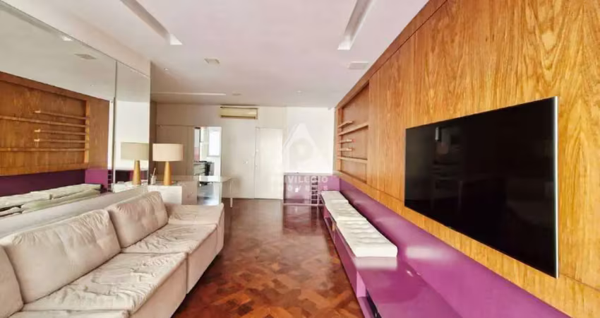 Apartamento à venda, 3 quartos, 1 suíte, 1 vaga, copacabana - rio de janeiro/rj