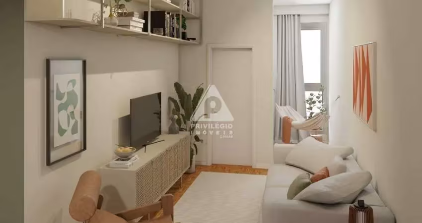 Apartamento à venda, 2 quartos, 1 suíte, 1 vaga, botafogo - rio de janeiro/rj