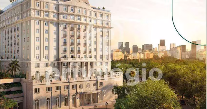 Apartamento garden à venda, 2 quartos, 2 suítes, 2 vagas, glória - rio de janeiro/rj