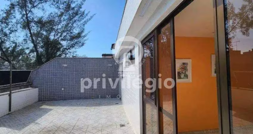 Cobertura linear à venda, 3 quartos, 1 suíte, 3 vagas, recreio dos bandeirantes - rio de janeiro/rj