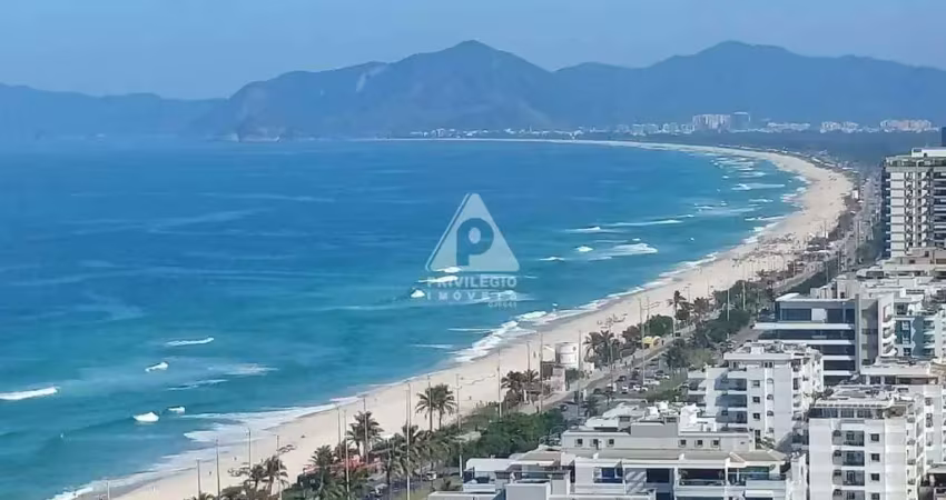 Apartamento à venda vista mar no atlântico sul, 04 quartos, 02 vagas, 300 m² na barra da tijuca