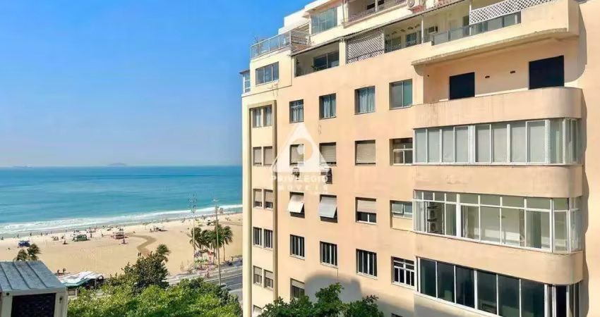 Apartamento com 2 quartos com vista mar em copacabana