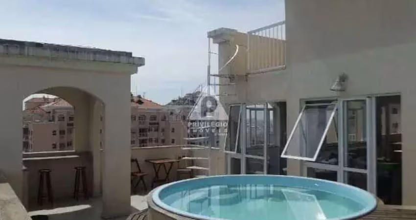 Cobertura à venda, 4 quartos, 2 suítes, 2 vagas, recreio dos bandeirantes - rio de janeiro/rj