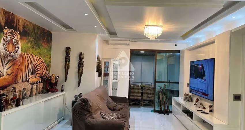 Apartamento à venda, 03 quartos, 01 suíte, vista mar e canal de marapendi - ilha de cozumel, barra da tijuca - rio de janeiro/rj