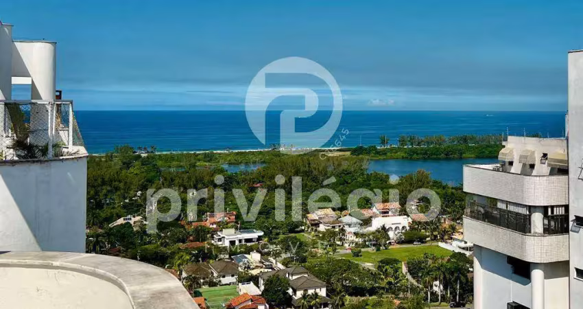 Cobertura no barra bali, 3 quartos originais , revertido para 2 quartos,1 suíte. recreio dos bandeirantes