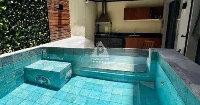 Apartamento à venda, 3 quartos, 2 suítes, 1 vaga, humaitá - rio de janeiro/rj