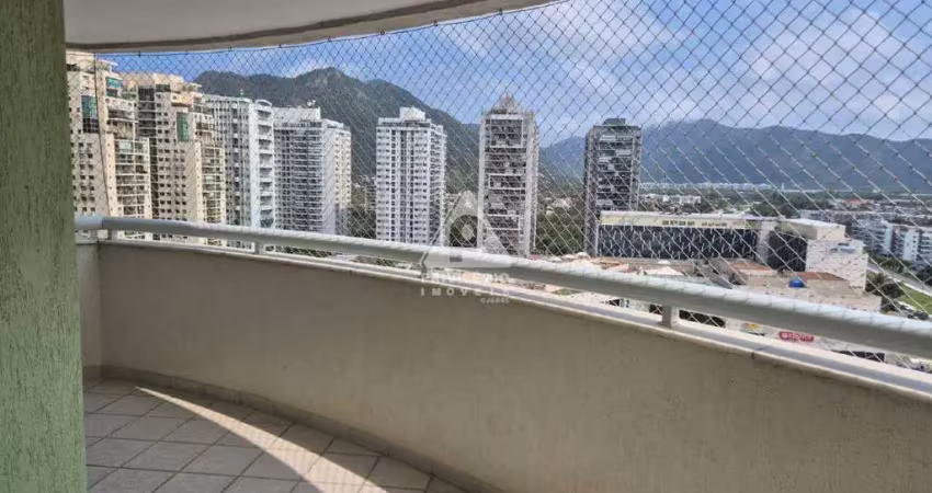Conforto e lazer completo: apartamento com 3 quartos (1 suíte) à venda no recreio dos bandeirantes